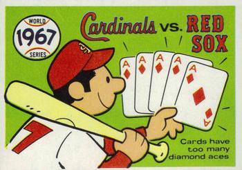 1970 Fleer World Series 064      1967 Cardinals/Red Sox